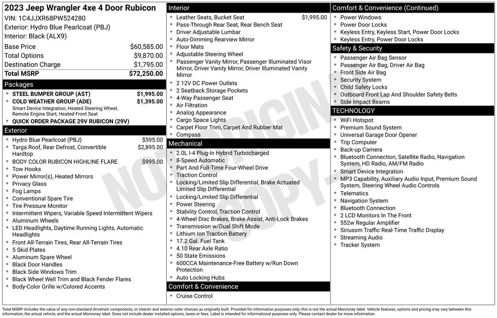 jeep wrangler 4xe 2023 1C4JJXR68PW524280 image jeep wrangler 4xe 2023 1C4JJXR68PW524280 image